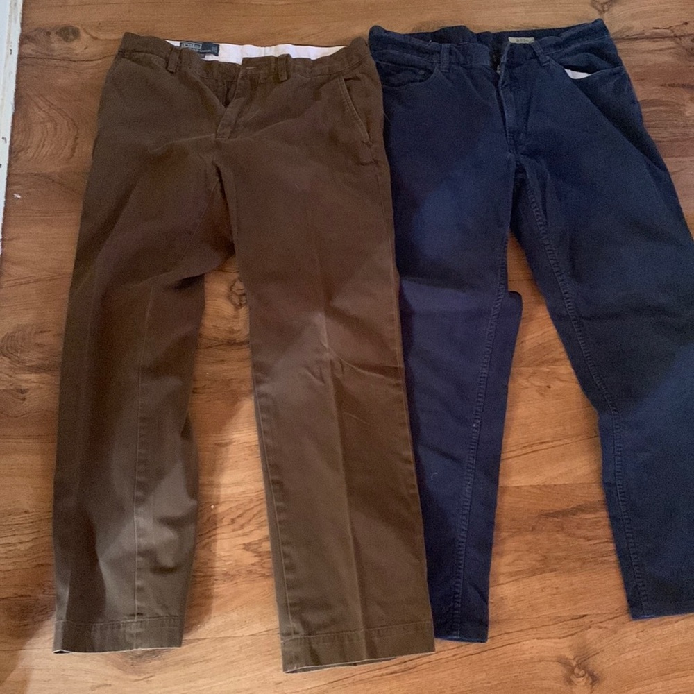 (2) pairs of polo Ralph Lauren pants